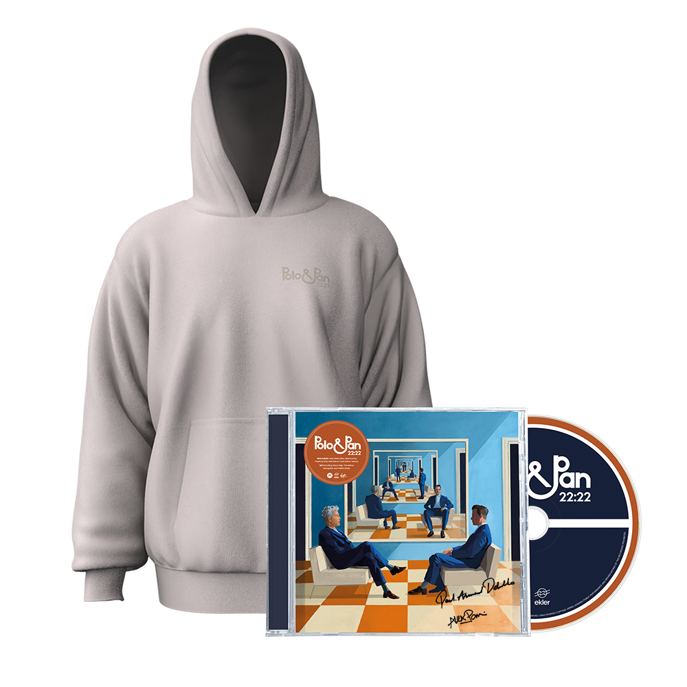 Pack 22:22 - Signed CD + Cream Hoodie