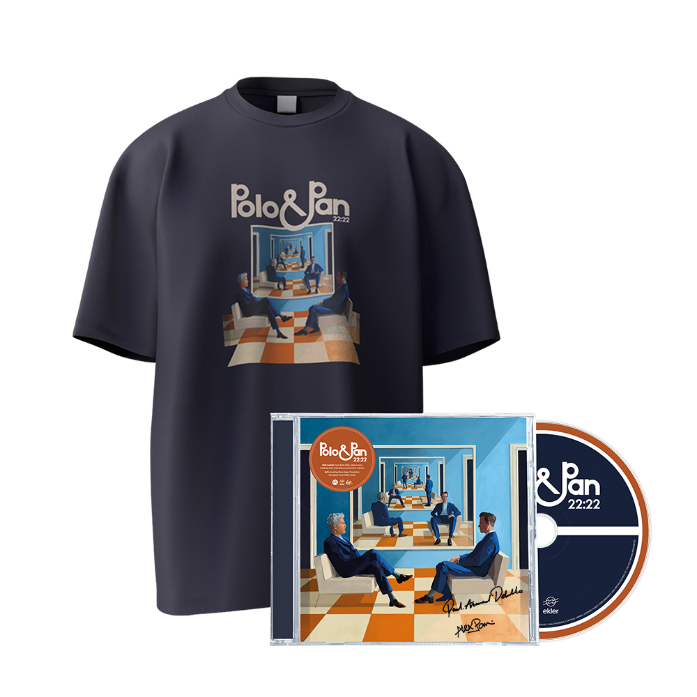 Pack 22:22 - Signed CD + Navy Tee-shirt