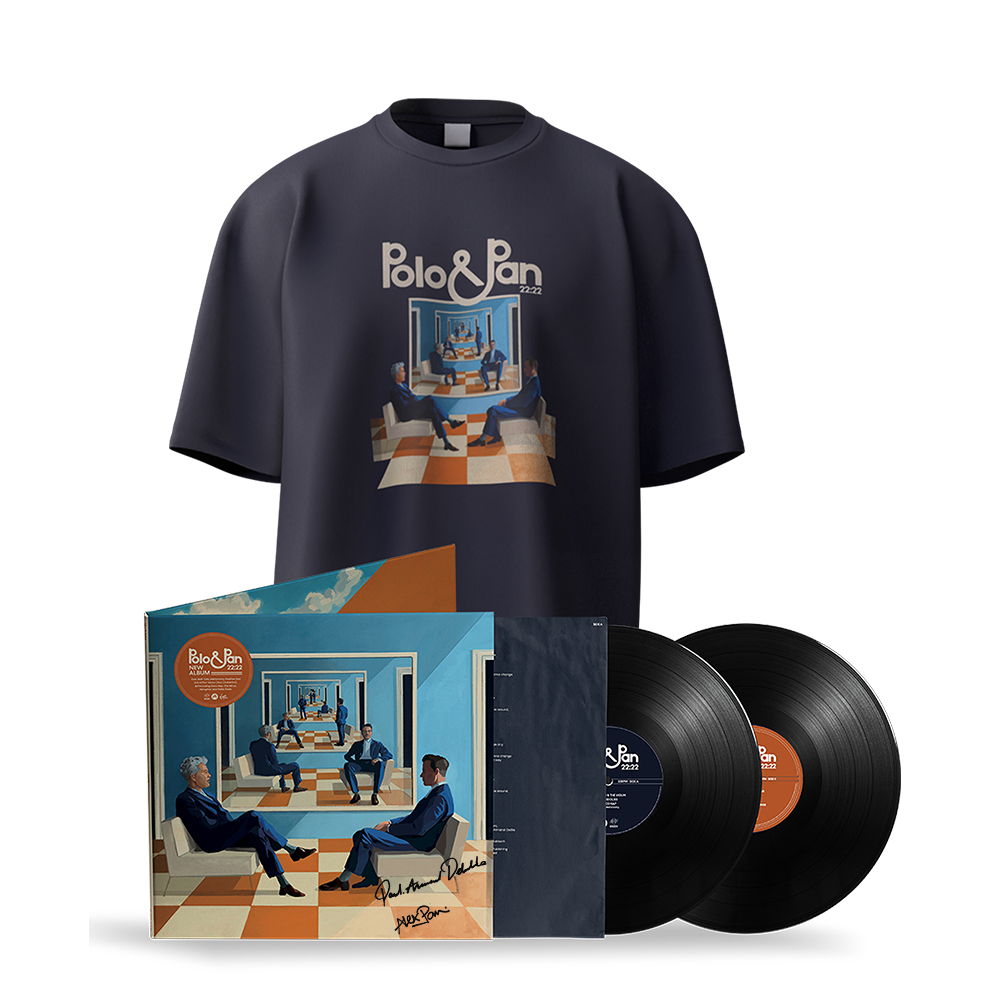 Pack 22:22 - Signed Double Vinyl + Navy Tee-shirt